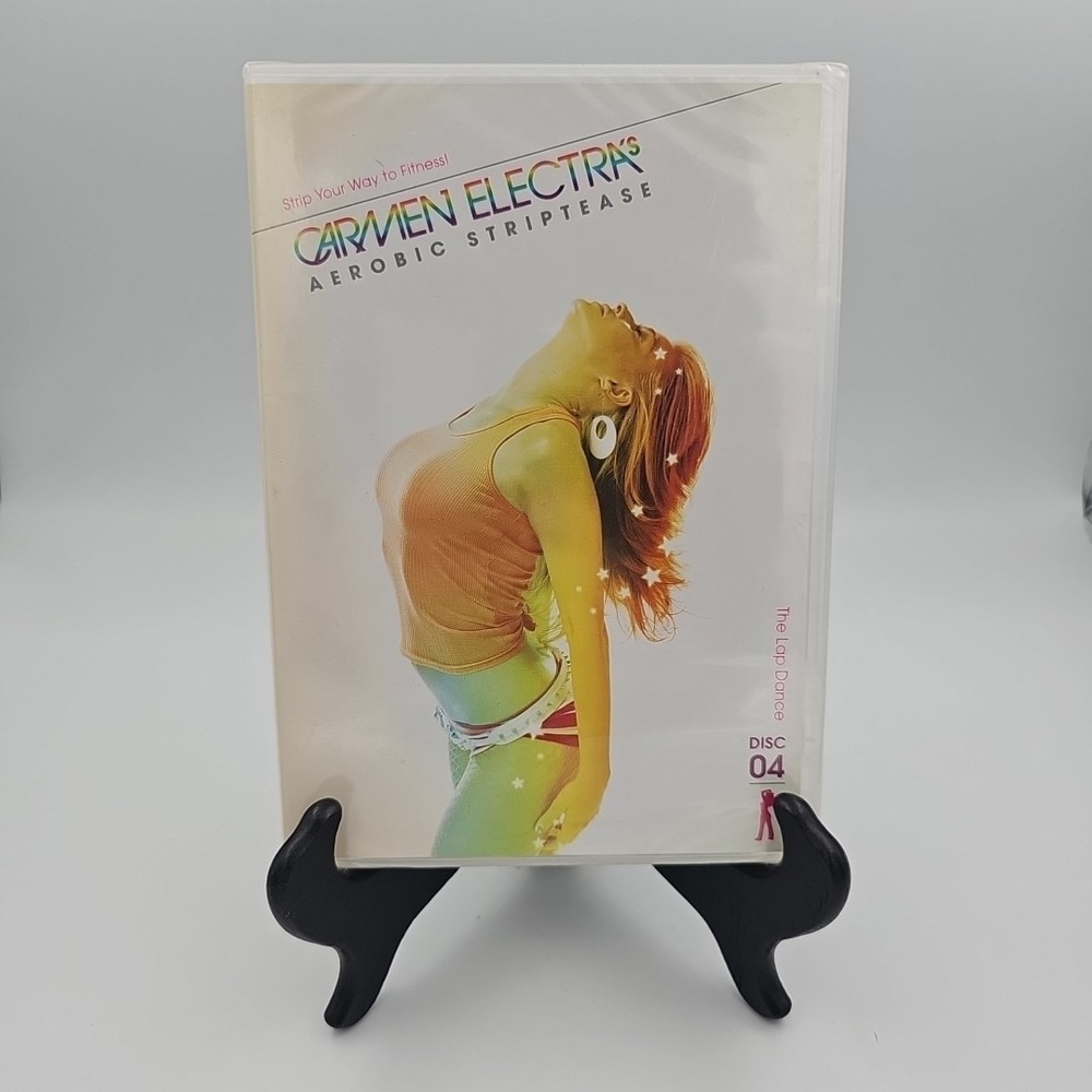 CARMEN ELECTRA Aerobic Striptease Disc 04 The Lap Dance DVD 2004‎ New Sealed